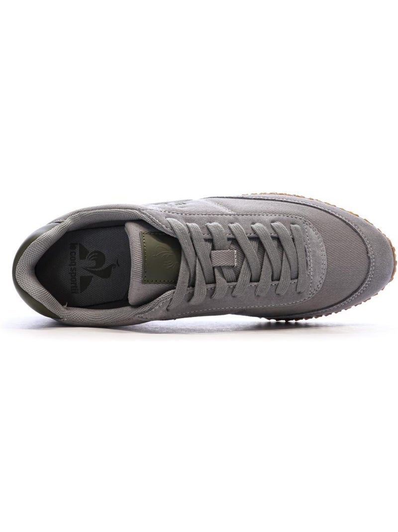 Sapatilhas le coq sportif veloce para homem em cinzento e caqui Cinza-prateado - Kiabi
