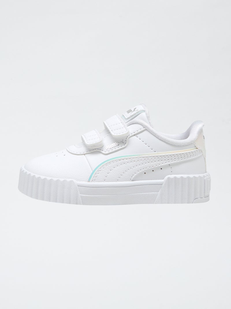 Sapatilhas leves e brilhantes de cor única PUMA Branco - Kiabi
