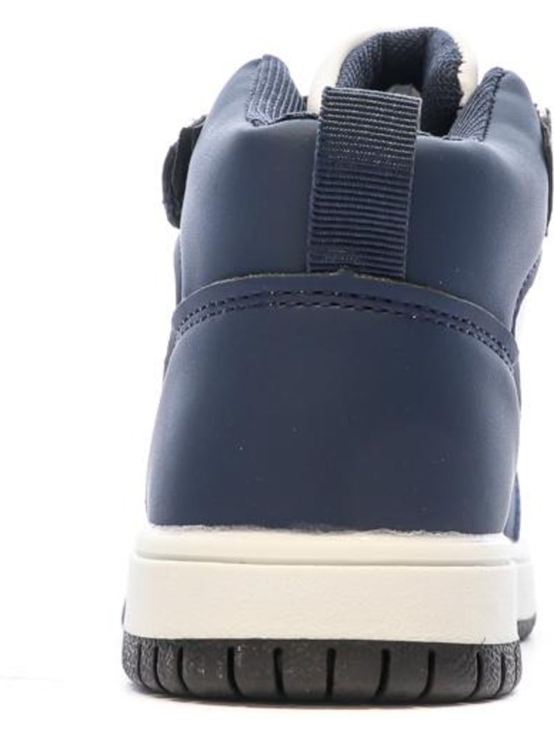 Sapatilhas Lotto Ravenne Branco/Azul-Marinho para Menino Azul-marinho - Kiabi