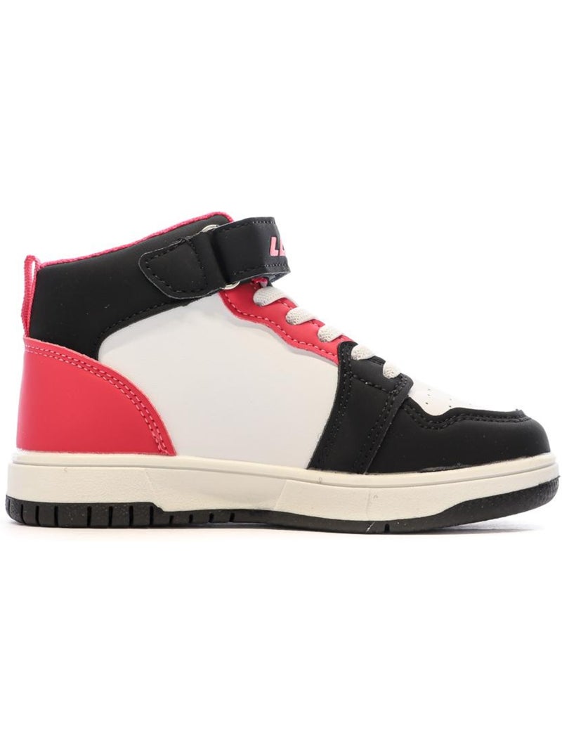 Sapatilhas Lotto Ravenne para Menino - Branco/Preto/Rosa Branco / Preto / Vermelho - Kiabi