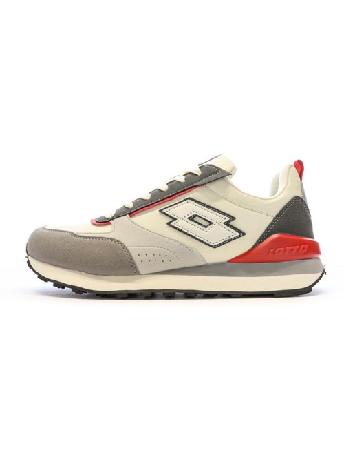 Sapatilhas Lotto Twenty 5 Bege/Cinzento para Homem - Kiabi Sapatilhas Lotto Twenty 5 Bege/Cinzento para Homem - Kiabi