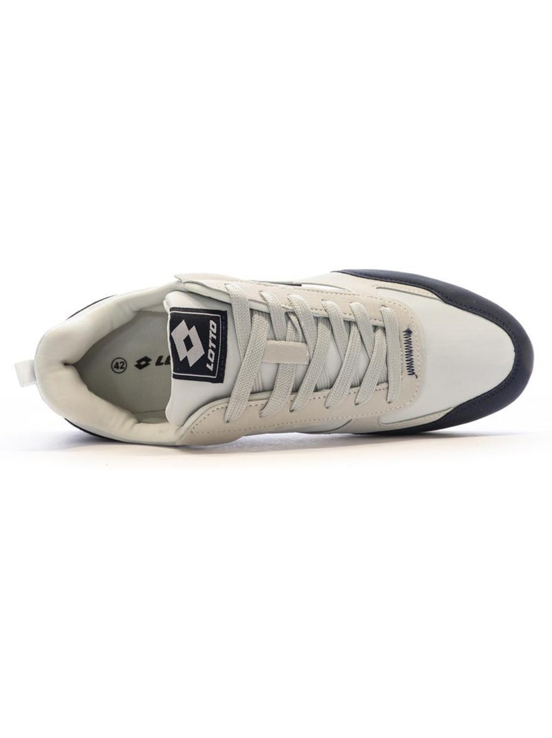 Sapatilhas Lotto Twenty 5 Cinzento/Azul-Marinho para Homem Cinza azul-marinho branco - Kiabi