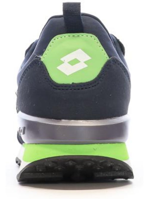 Sapatilhas Lotto Twenty 5 para Homem Azul-Marinho/Verde - Kiabi Sapatilhas Lotto Twenty 5 para Homem Azul-Marinho/Verde - Kiabi