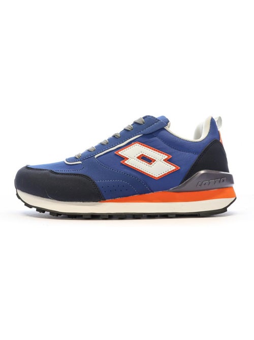 Sapatilhas Lotto Twenty 5 para Homem Azul/Branco/Laranja - Kiabi Sapatilhas Lotto Twenty 5 para Homem Azul/Branco/Laranja - Kiabi