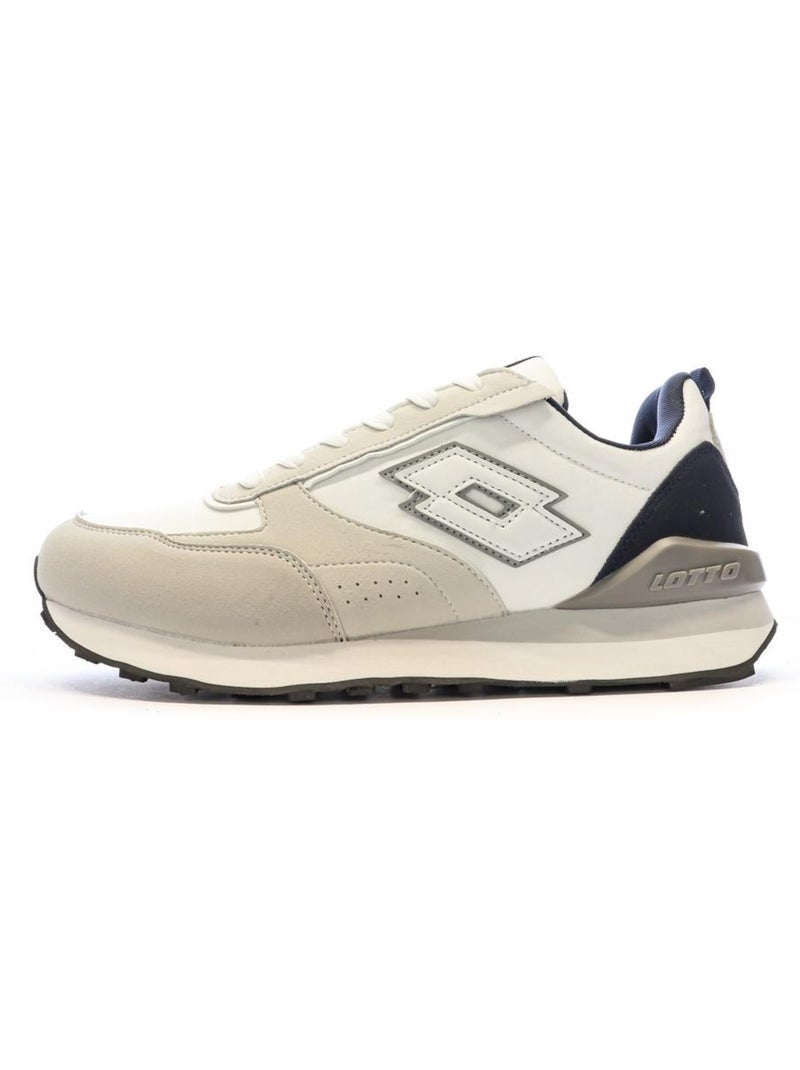 Sapatilhas Lotto Twenty 5 para Homem Branco/Cinzento Branco - Kiabi