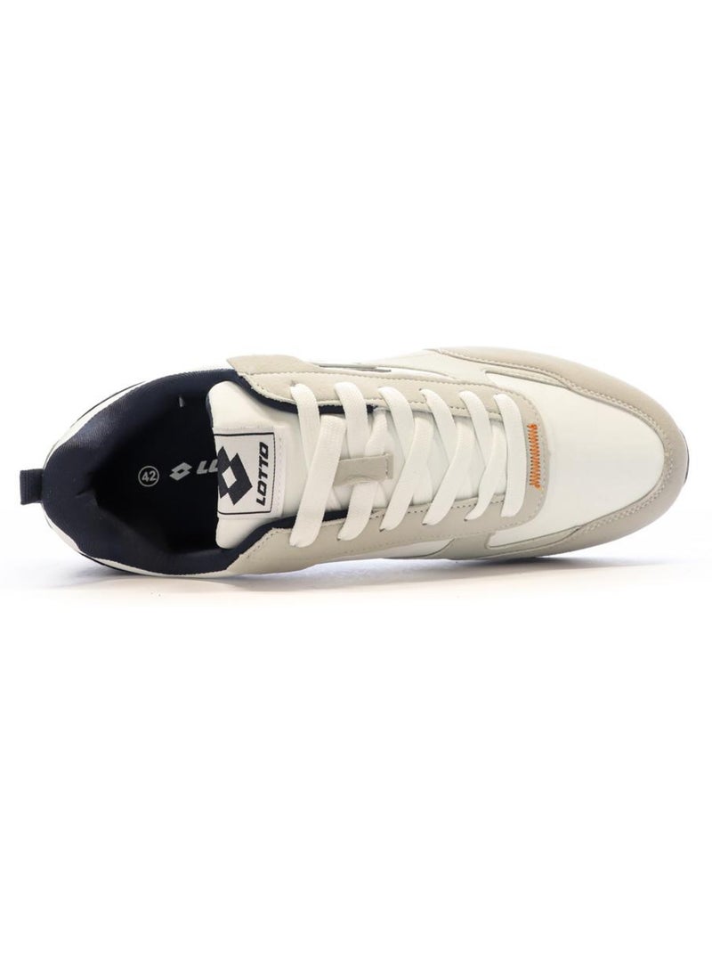 Sapatilhas Lotto Twenty 5 para Homem Branco/Cinzento Branco - Kiabi