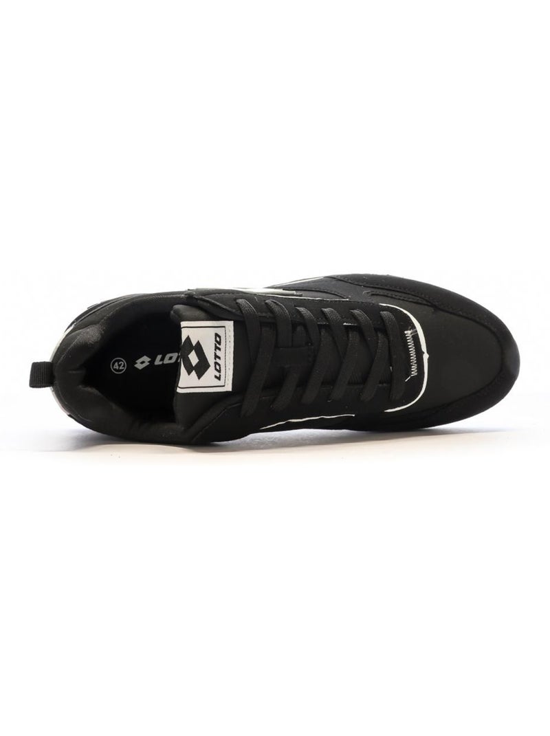 Sapatilhas Lotto Twenty 5 Pretas/Brancas para Homem Preto - Kiabi