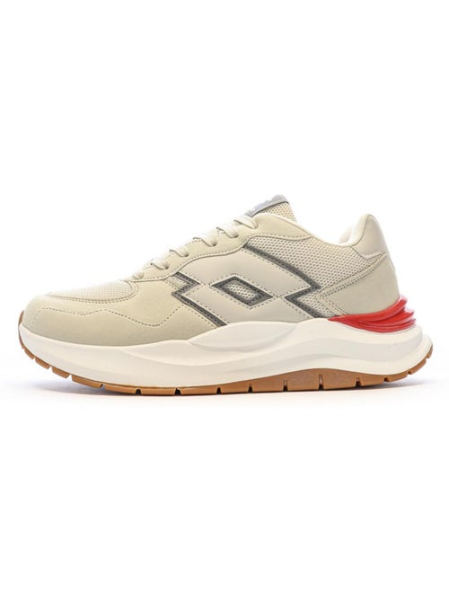 Sapatilhas lotto twenty6 bege/branco para homem - Kiabi Sapatilhas lotto twenty6 bege/branco para homem - Kiabi