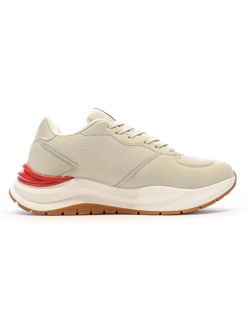 Sapatilhas Lotto Twenty6 Bege/Branco para Homem Bege - Kiabi