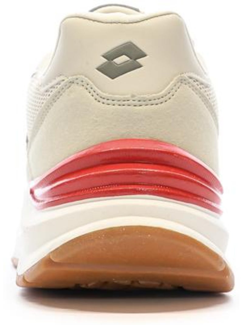 Sapatilhas Lotto Twenty6 Bege/Branco para Homem Bege - Kiabi