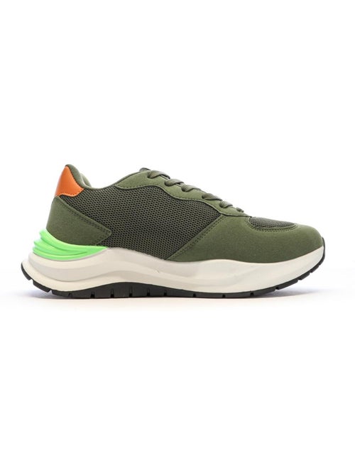Sapatilhas lotto twenty6 kaki/laranja para homem - Kiabi Sapatilhas lotto twenty6 kaki/laranja para homem - Kiabi