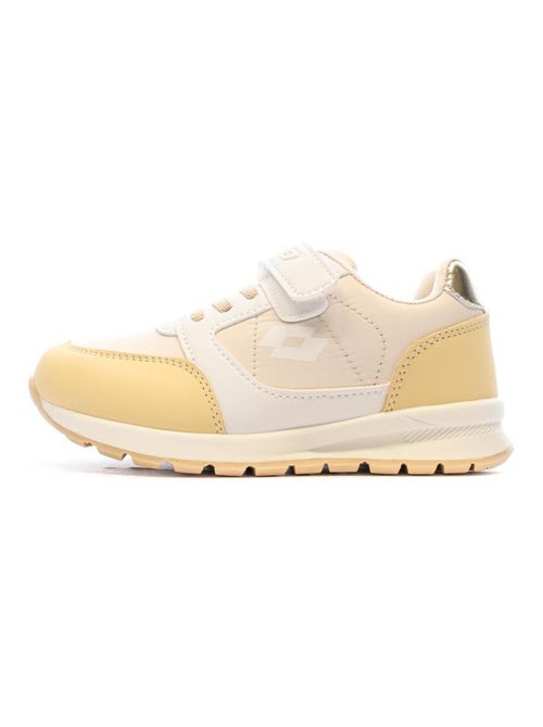 Sapatilhas Lotto Verone Bege/Amarelo para Menina - Kiabi Sapatilhas Lotto Verone Bege/Amarelo para Menina - Kiabi