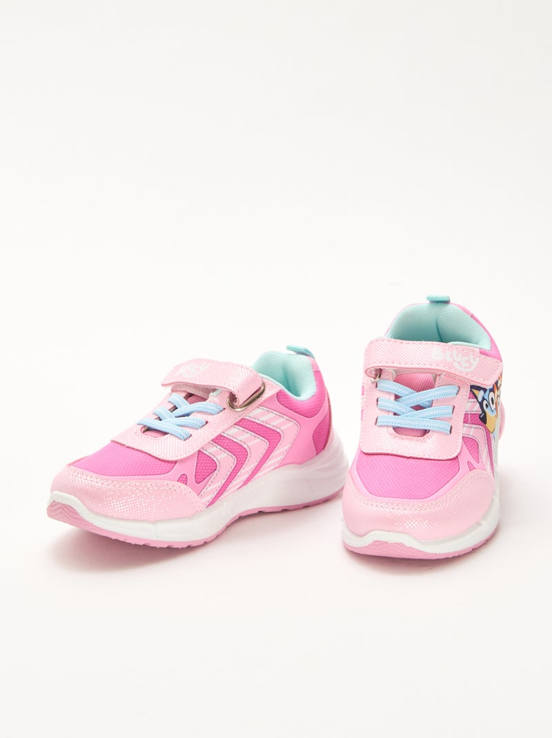 Sapatilhas luminosas 'Bluey' Rosa - Kiabi