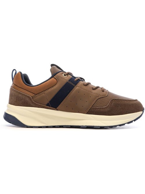 Sapatilhas Masculinas Castanhas Schott Fugio Cognac - Kiabi Sapatilhas Masculinas Castanhas Schott Fugio Cognac - Kiabi