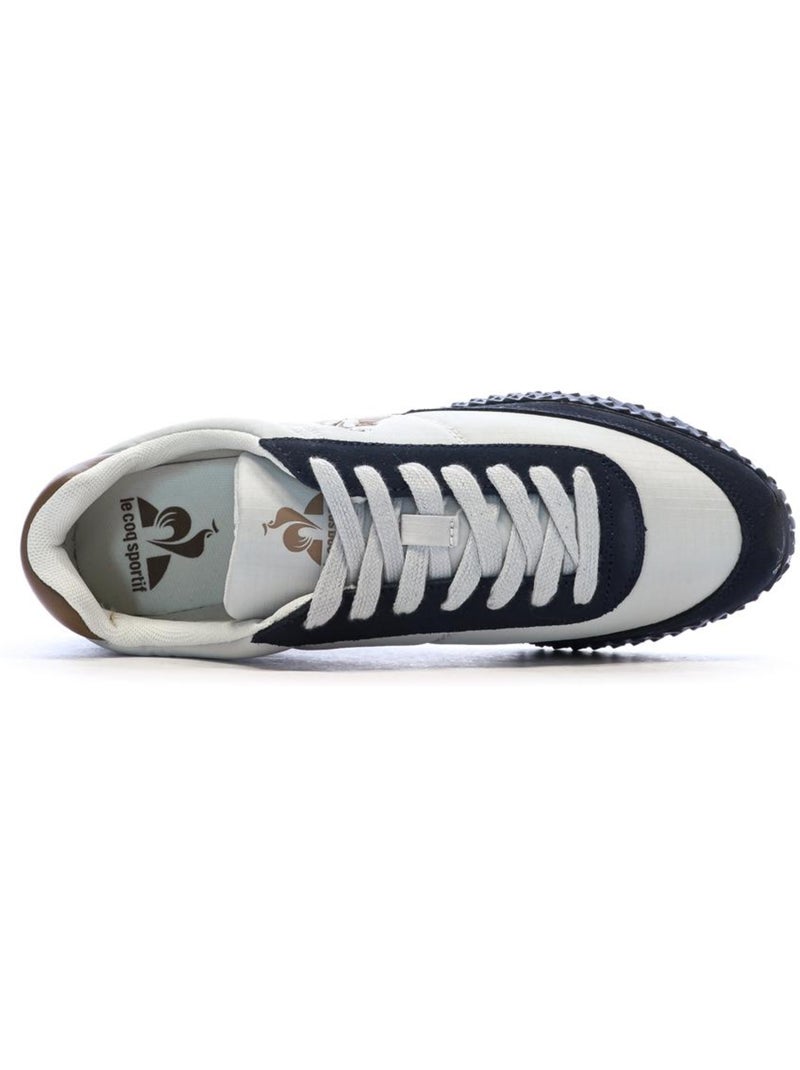 Sapatilhas Masculinas Le Coq Sportif Veloce Tricolore Azul-marinho - Kiabi