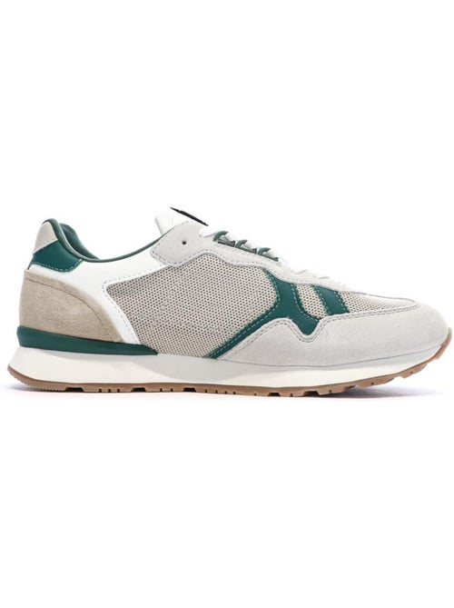 Sapatilhas Masculinas Pepe Jeans Brit Retro Cinzento/Verde - Kiabi Sapatilhas Masculinas Pepe Jeans Brit Retro Cinzento/Verde - Kiabi