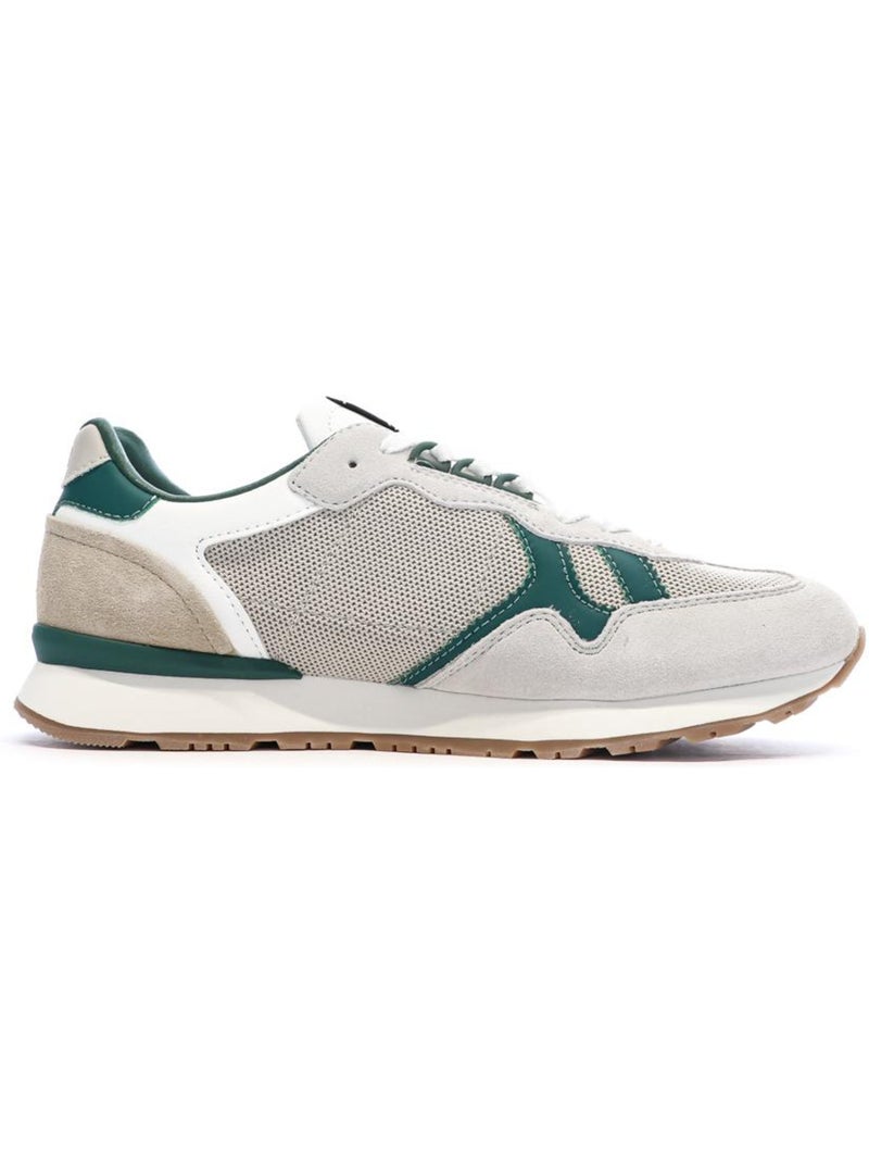 Sapatilhas Masculinas Pepe Jeans Brit Retro Cinzento/Verde Cinza-prateado - Kiabi