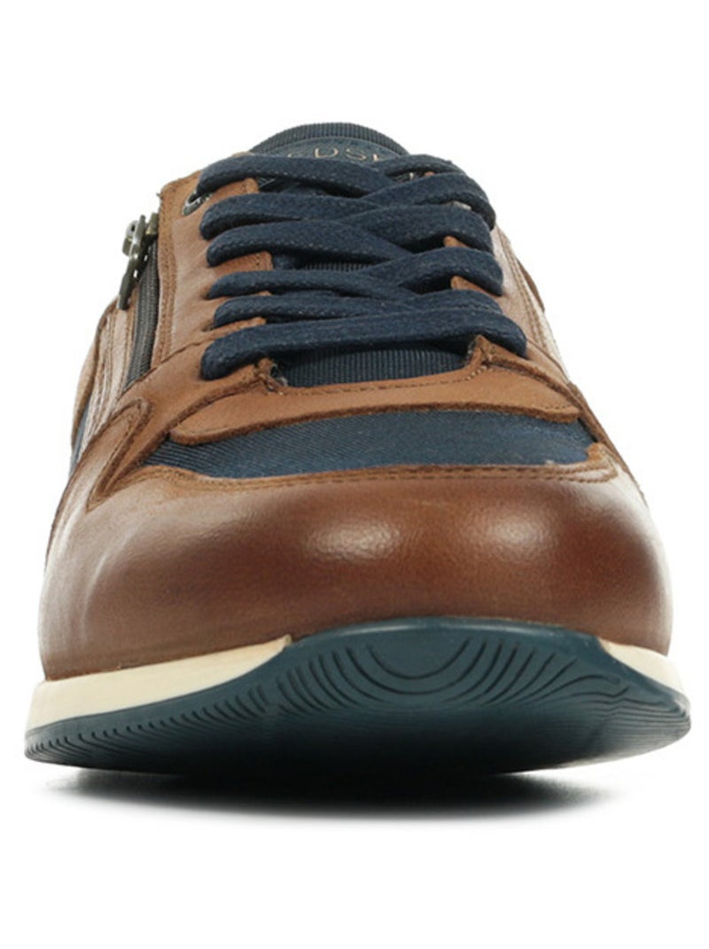 Sapatilhas Masculinas Redskins Lucide Castanho/Azul-Marinho Castanho - Kiabi