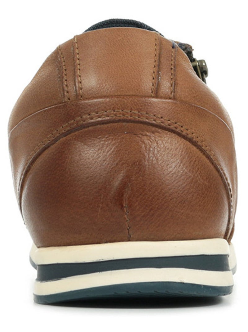 Sapatilhas Masculinas Redskins Lucide Castanho/Azul-Marinho Castanho - Kiabi
