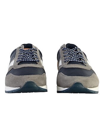 Sapatilhas Masculinas Redskins Nixor Azul-Marinho/Caqui