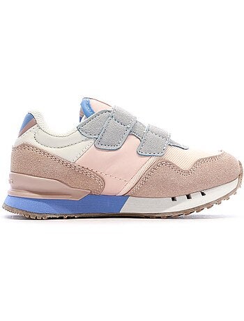 Sapatilhas menina pepe jeans london band rosa/azul