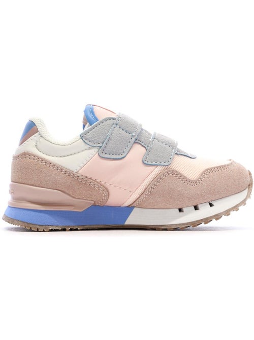 Sapatilhas menina pepe jeans london band rosa/azul - Kiabi