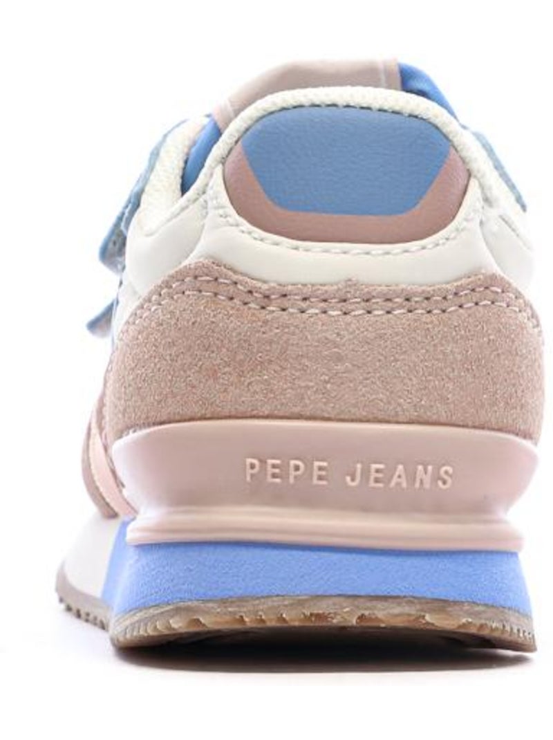 Sapatilhas menina pepe jeans london band rosa/azul Rosa - Kiabi