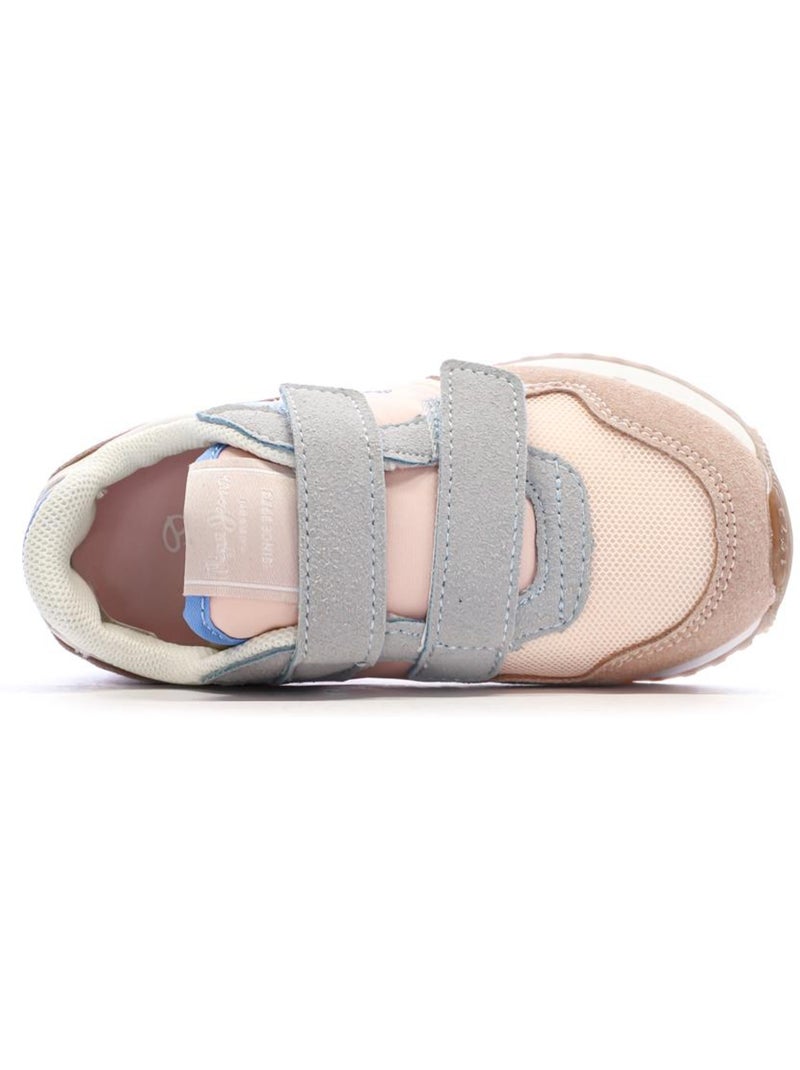Sapatilhas menina pepe jeans london band rosa/azul Rosa - Kiabi