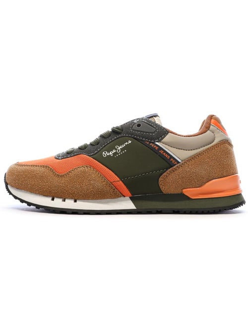 Sapatilhas Menino Pepe Jeans London Laranja/Caqui - Kiabi