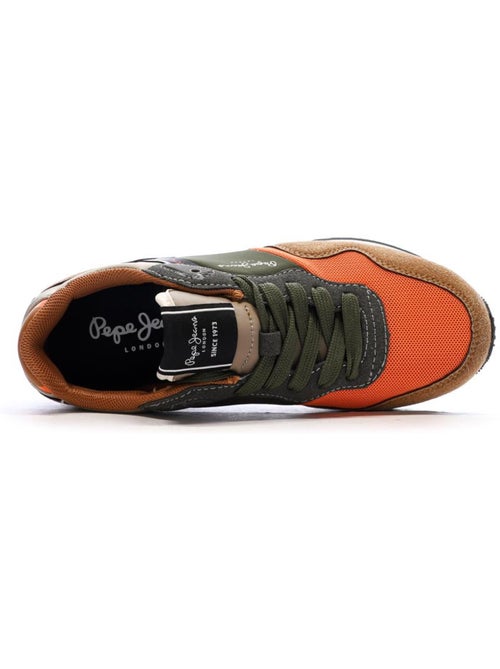 Sapatilhas Menino Pepe Jeans London Laranja/Caqui - Kiabi