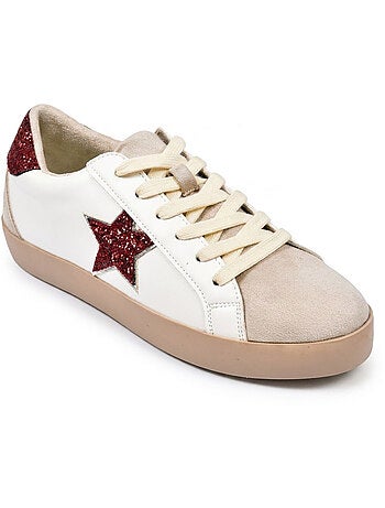 Sapatilhas Mulher Estrela Glitter Plataforma OZABI MMXXIV