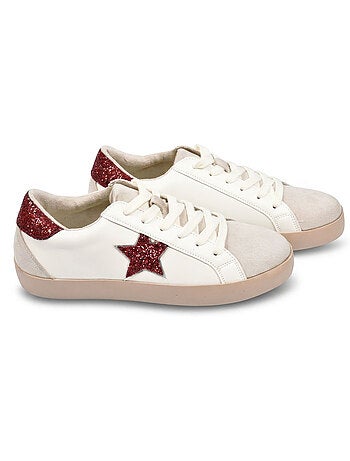 Sapatilhas Mulher Estrela Glitter Plataforma OZABI MMXXIV