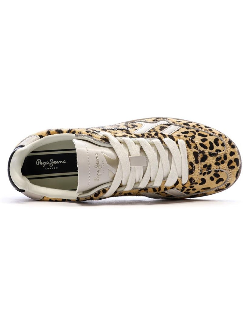 Sapatilhas Pepe Jeans Ball Bege/Preto para Mulher Bege - Kiabi