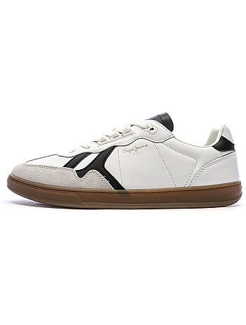 Sapatilhas Pepe Jeans Ball para Homem - Branco/Preto