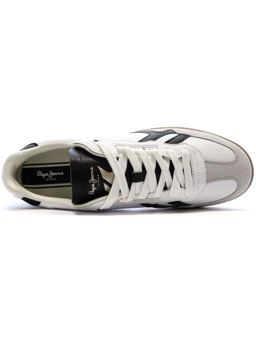 Sapatilhas Pepe Jeans Ball para Homem - Branco/Preto - Kiabi Sapatilhas Pepe Jeans Ball para Homem - Branco/Preto - Kiabi
