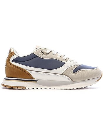 Sapatilhas pepe jeans bexley light thames azul/branco para homem
