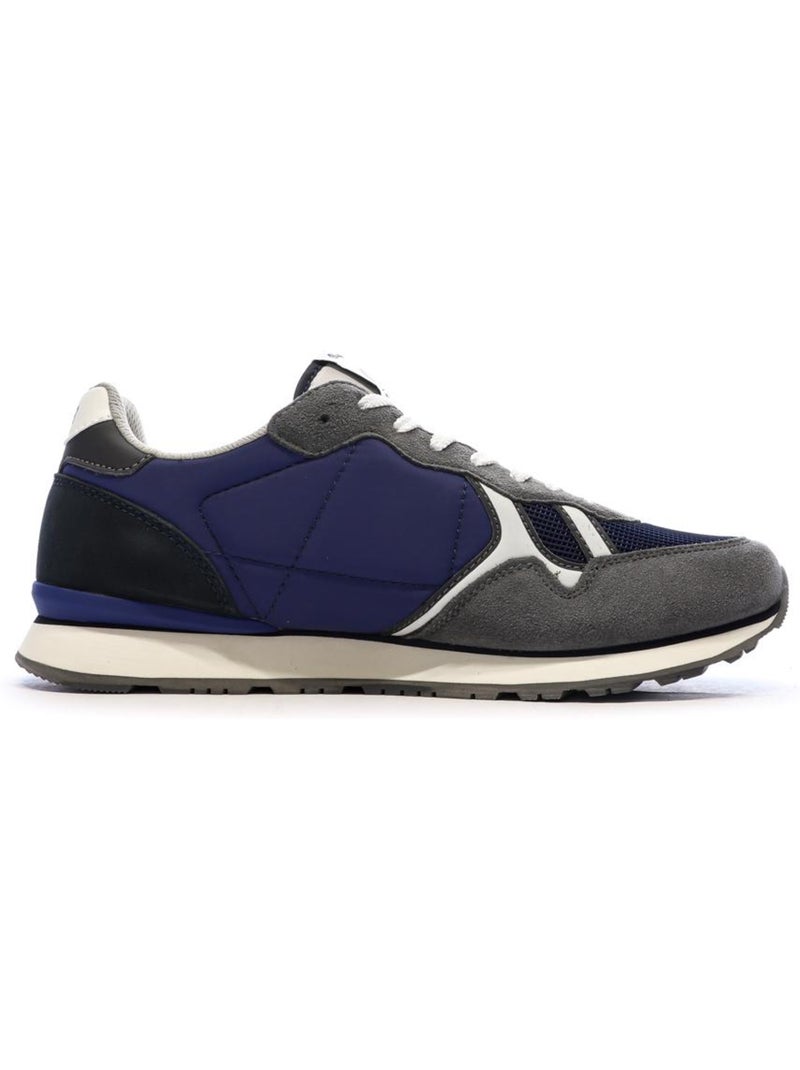 Sapatilhas Pepe Jeans Brit Mistas Cinzento/Azul para Homem Cinza-prateado - Kiabi