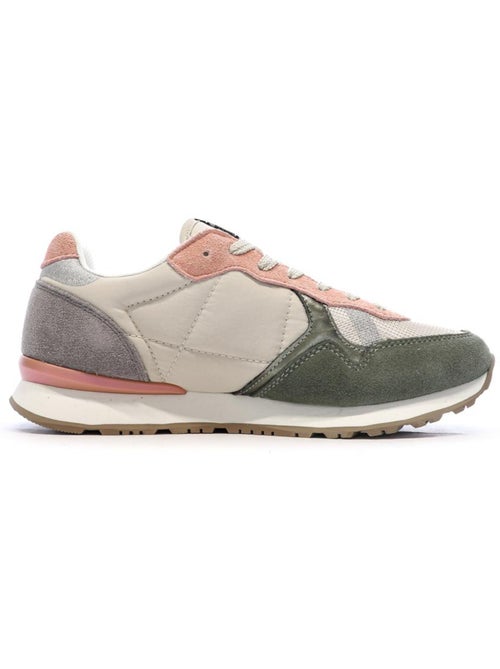 Sapatilhas Pepe Jeans Brit Mixt Bege/Rosa para Mulher - Kiabi Sapatilhas Pepe Jeans Brit Mixt Bege/Rosa para Mulher - Kiabi