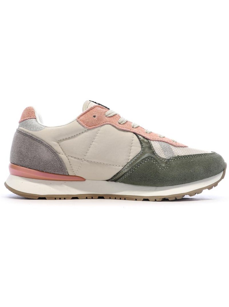 Sapatilhas Pepe Jeans Brit Mixt Bege/Rosa para Mulher Bege - Kiabi
