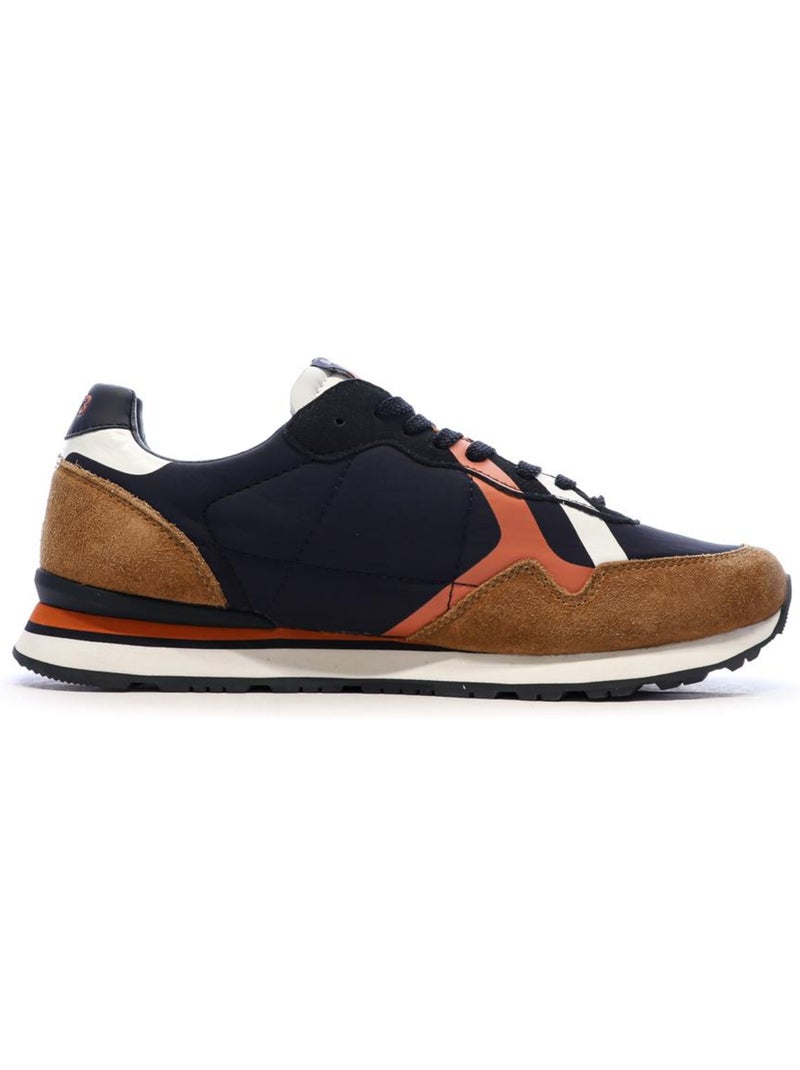Sapatilhas Pepe Jeans Brit para Homem em Azul-Marinho e Castanho Castanho-capuccino - Kiabi