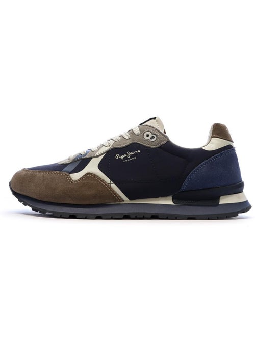 Sapatilhas Pepe Jeans Brit Prints Castanhas/Beiges para Homem - Kiabi Sapatilhas Pepe Jeans Brit Prints Castanhas/Beiges para Homem - Kiabi