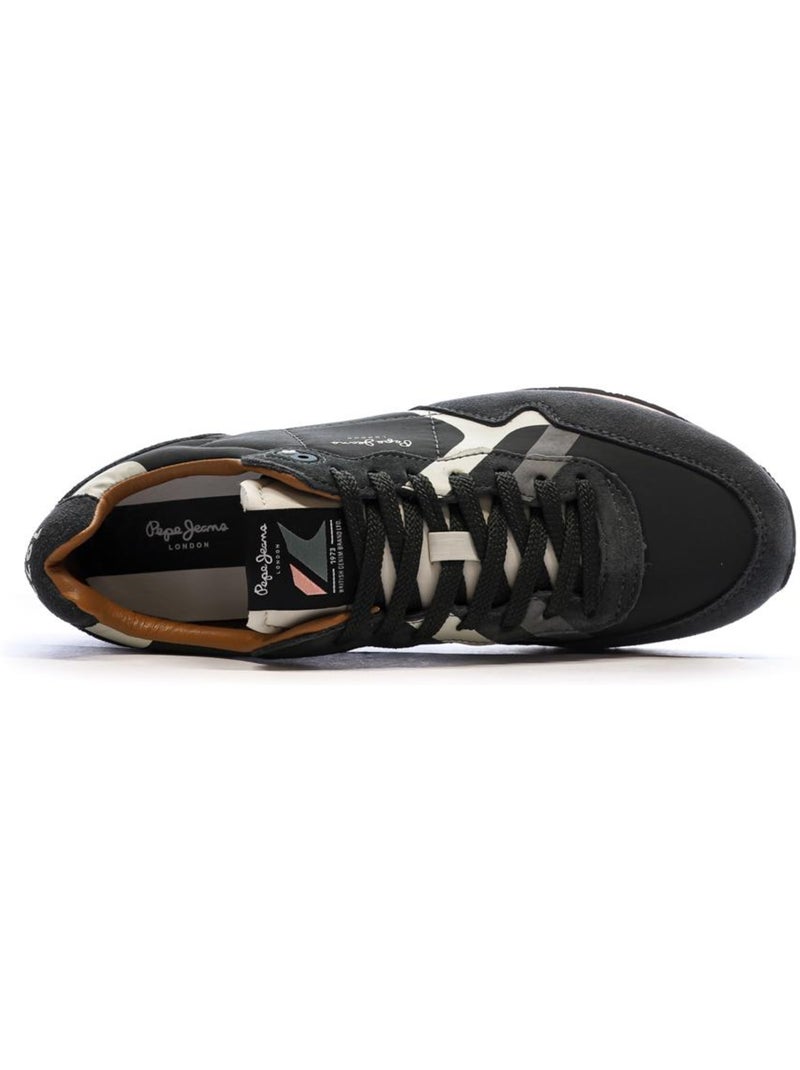 Sapatilhas Pepe Jeans Brit Prints para Homem - Preto/Rosa Preto - Kiabi