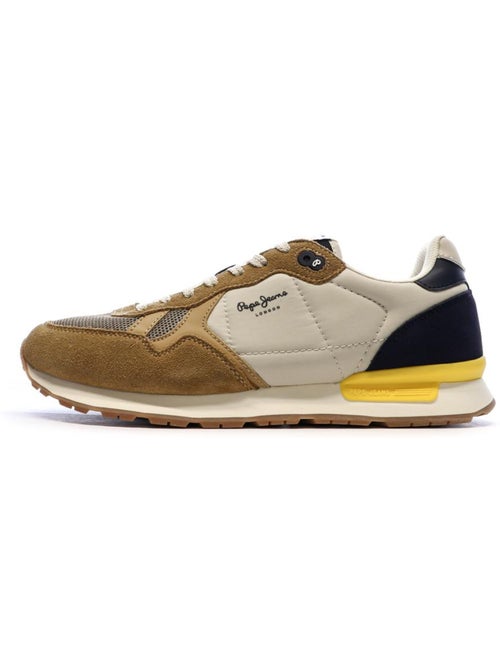 Sapatilhas Pepe Jeans Brit Prints para Homem Preto/Camel - Kiabi Sapatilhas Pepe Jeans Brit Prints para Homem Preto/Camel - Kiabi