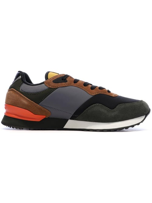 Sapatilhas pepe jeans brit road m para homem em azul-marinho/caqui/vermelho - Kiabi