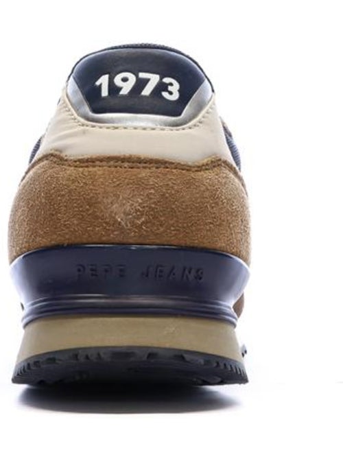 Sapatilhas pepe jeans brit road m para homem em castanho/vermelho/azul-marinho - Kiabi