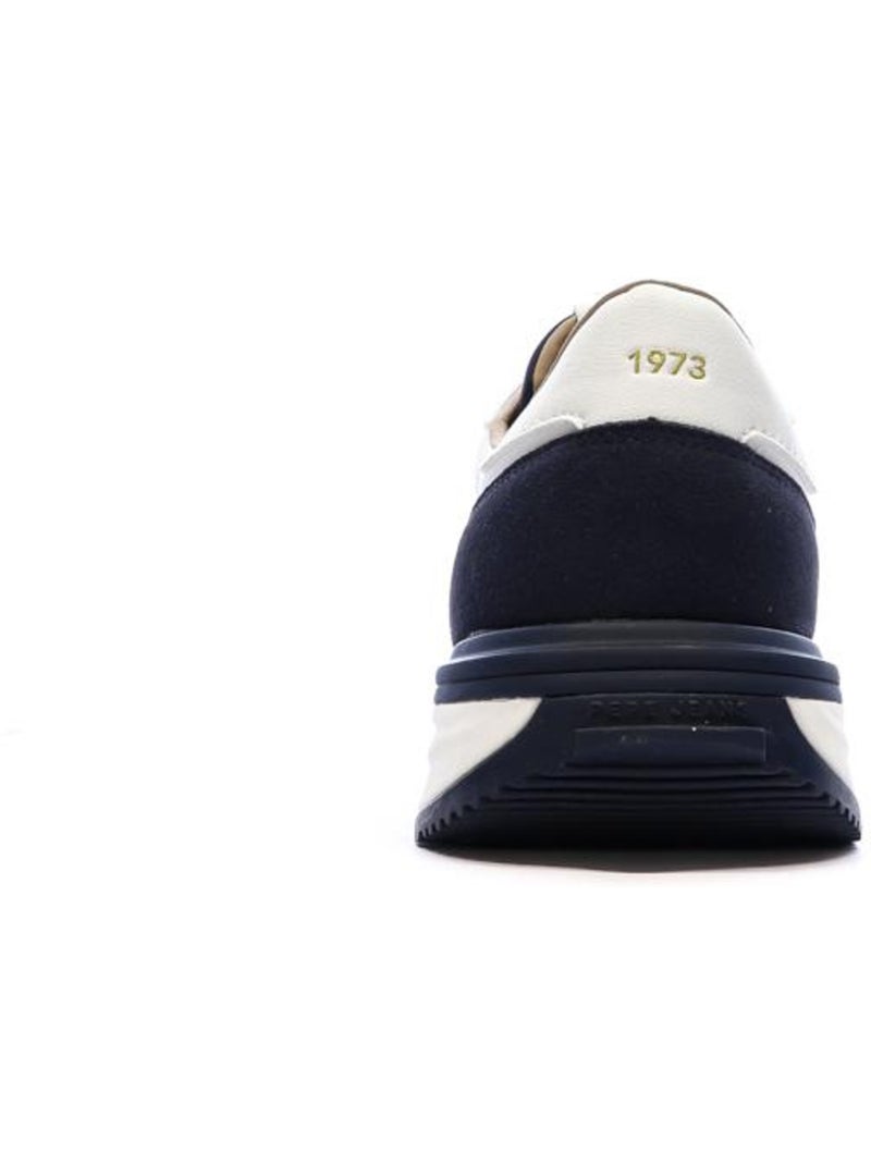 Sapatilhas Pepe Jeans Buster para Homem - Branco/Preto Branco - Kiabi