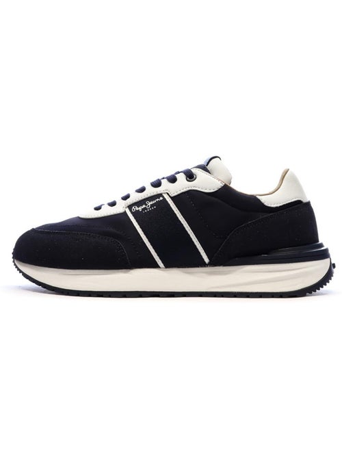 Sapatilhas Pepe Jeans Buster para Homem Brancas e Azul-Marinho - Kiabi Sapatilhas Pepe Jeans Buster para Homem Brancas e Azul-Marinho - Kiabi