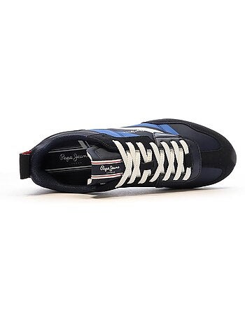 Sapatilhas Pepe Jeans Foster para Homem - Marinho/Preto