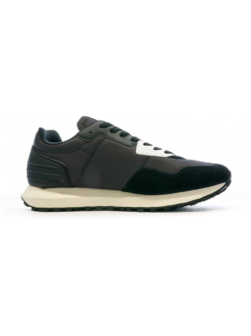 Sapatilhas Pepe Jeans Foster para Homem em Preto e Camel Preto - Kiabi