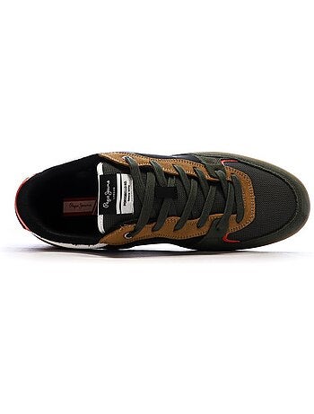 Sapatilhas pepe jeans kore skate kaki/camel para homem
